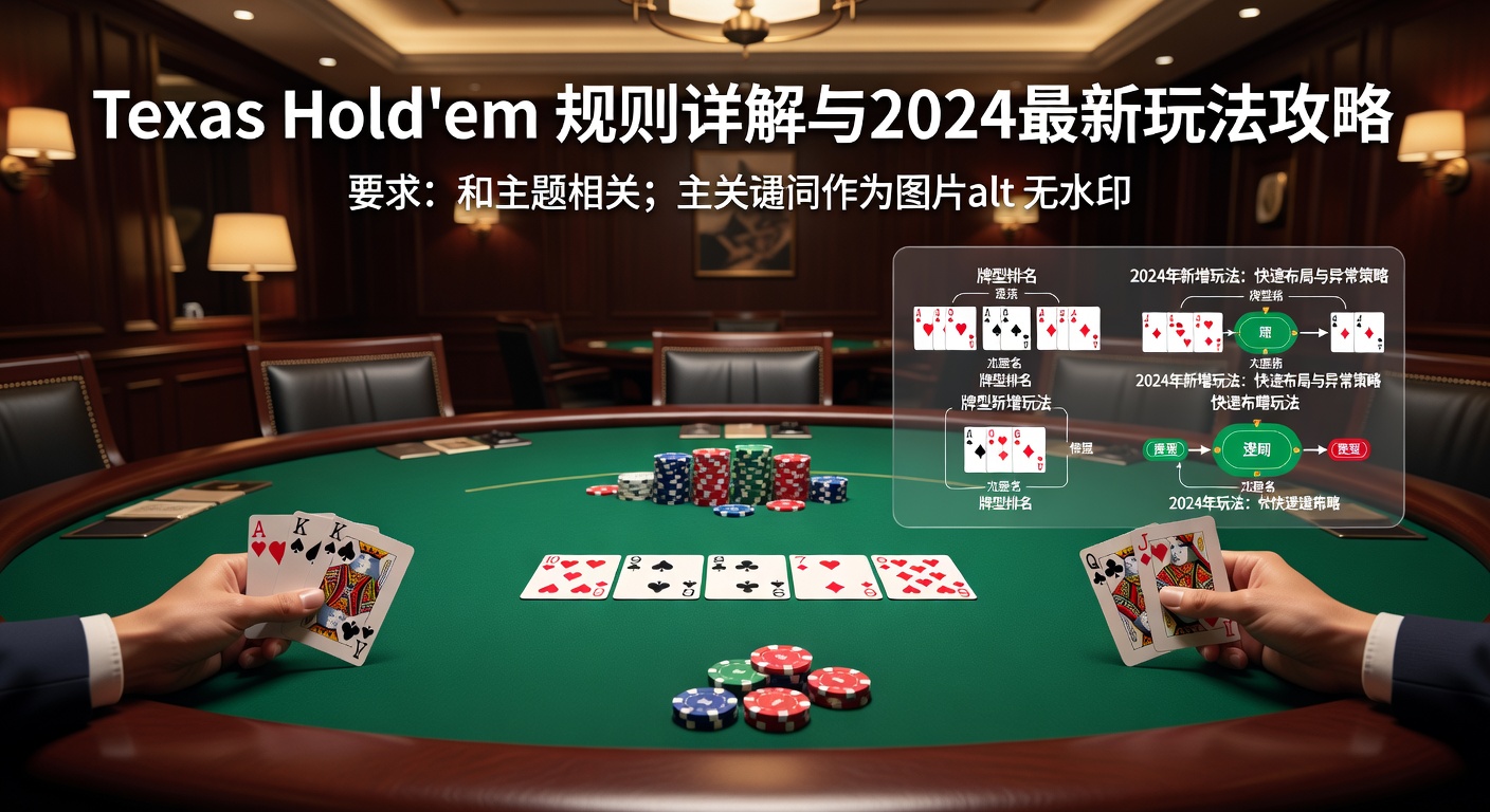 Texas Hold'em规则攻略：新手到高手实战技巧