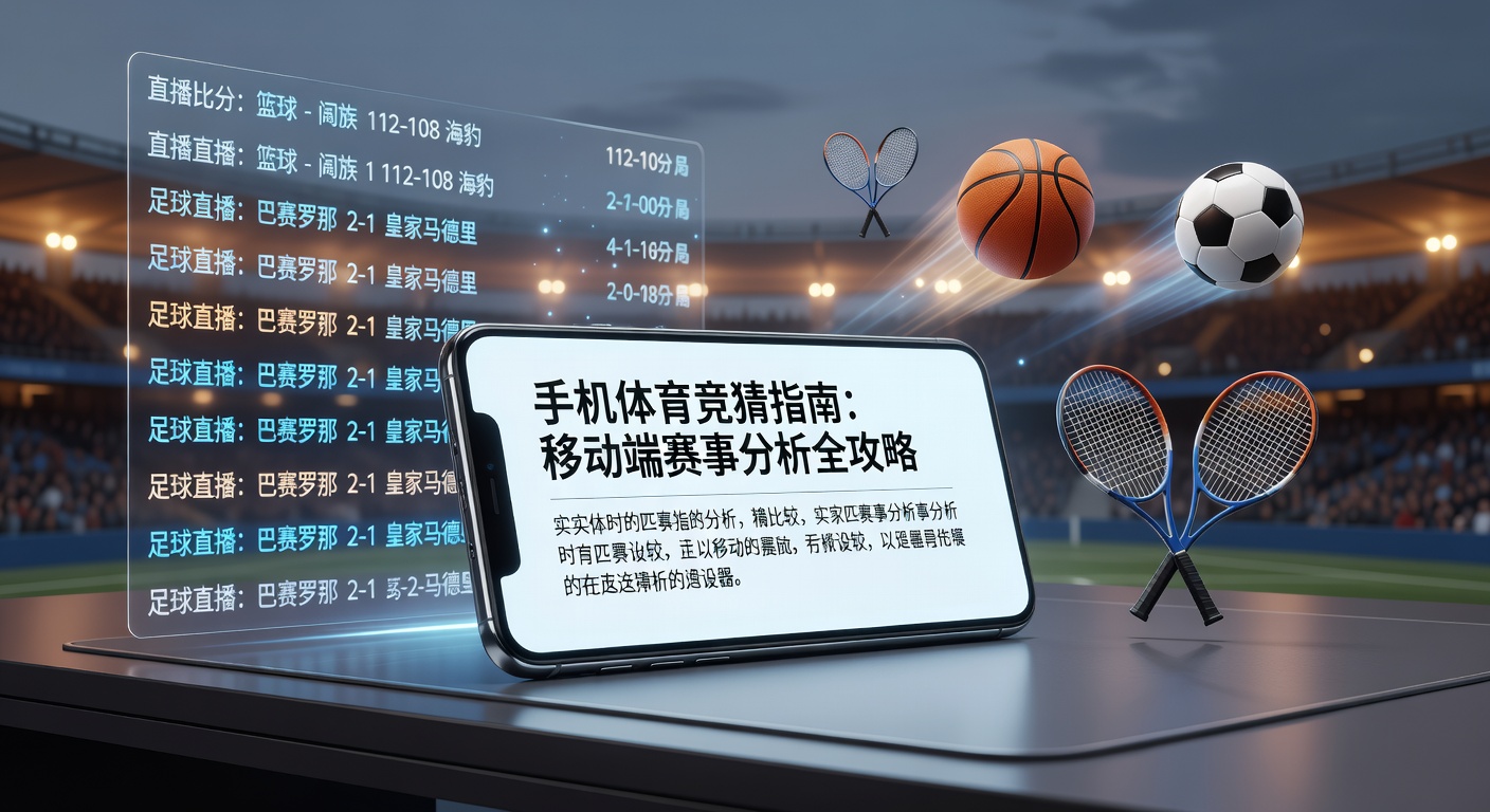 手机体育竞猜指南：2024球迷赛事分析新玩法