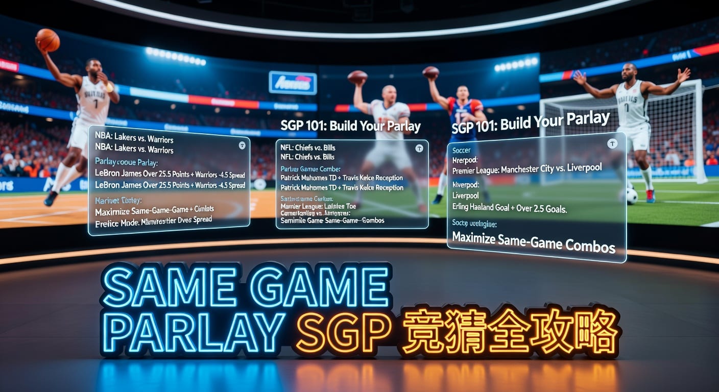 Same Game Parlay SGP赛事竞猜策略指南