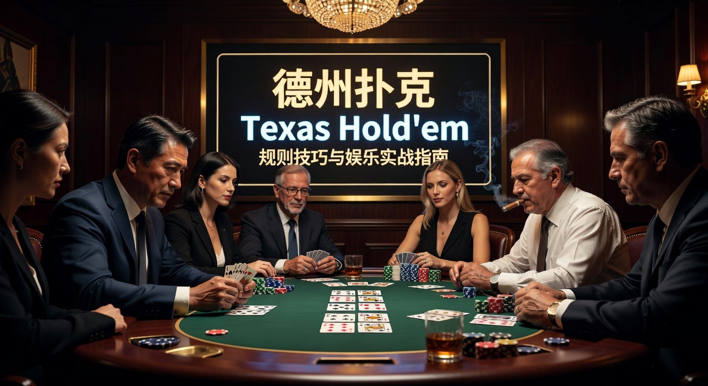 德州扑克 Texas Hold'em 规则详解与竞猜策略